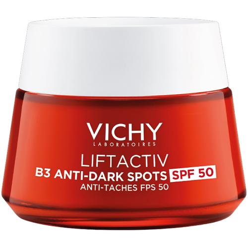 Vichy Liftactiv B3 Anti-Dark Spots Day Cream Spf50 Αντιγηραντική Κρέμα Ημέρας Προσώπου Υψηλής Αντηλιακής Προστασίας, Κατά των Κηλίδων 50ml